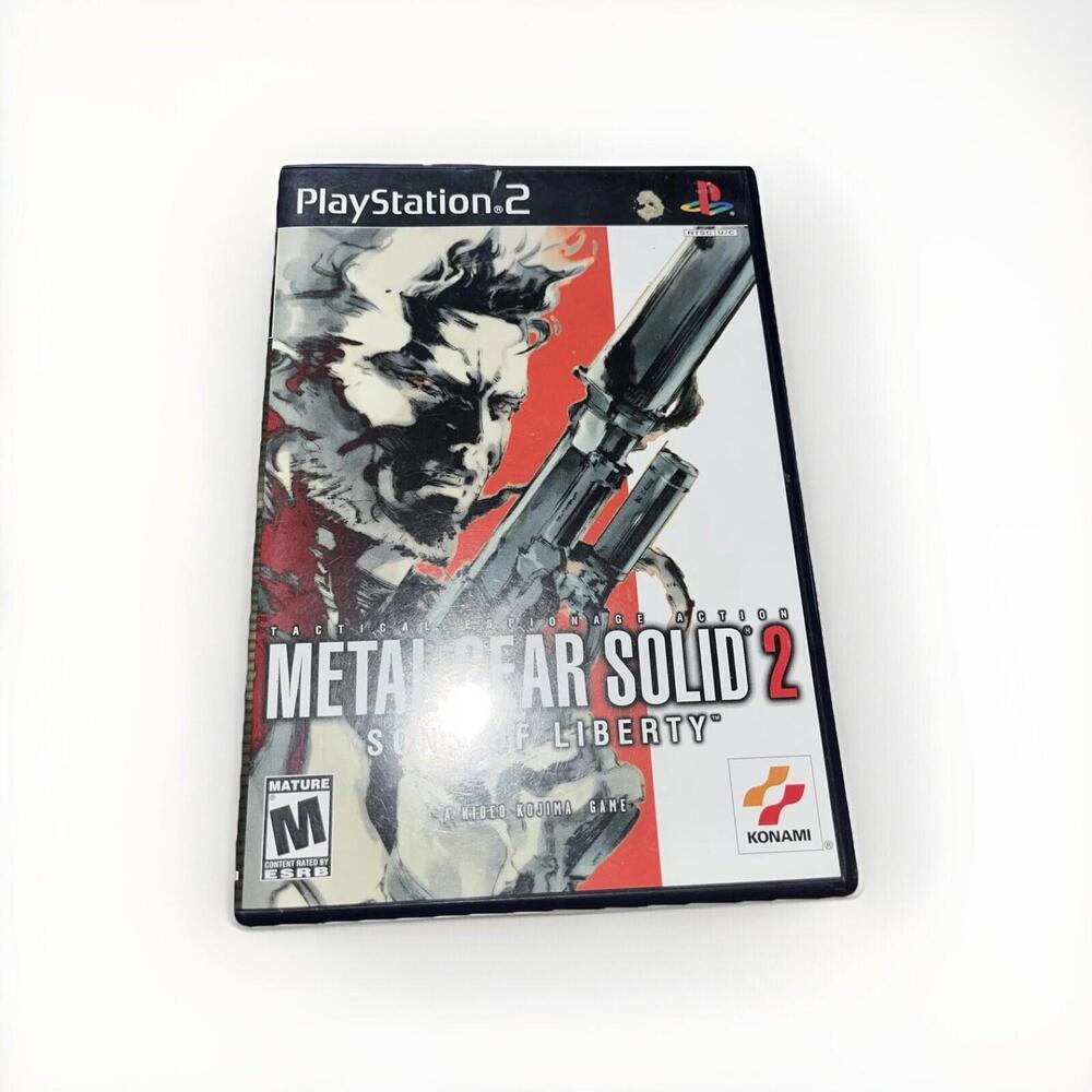 Metal Gear Solid 2 Sons of Liberty PS2 PlayStation 2 - complete